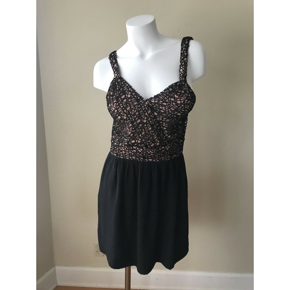 Anthropologie Dress Size M By Greylin Crochet Lace